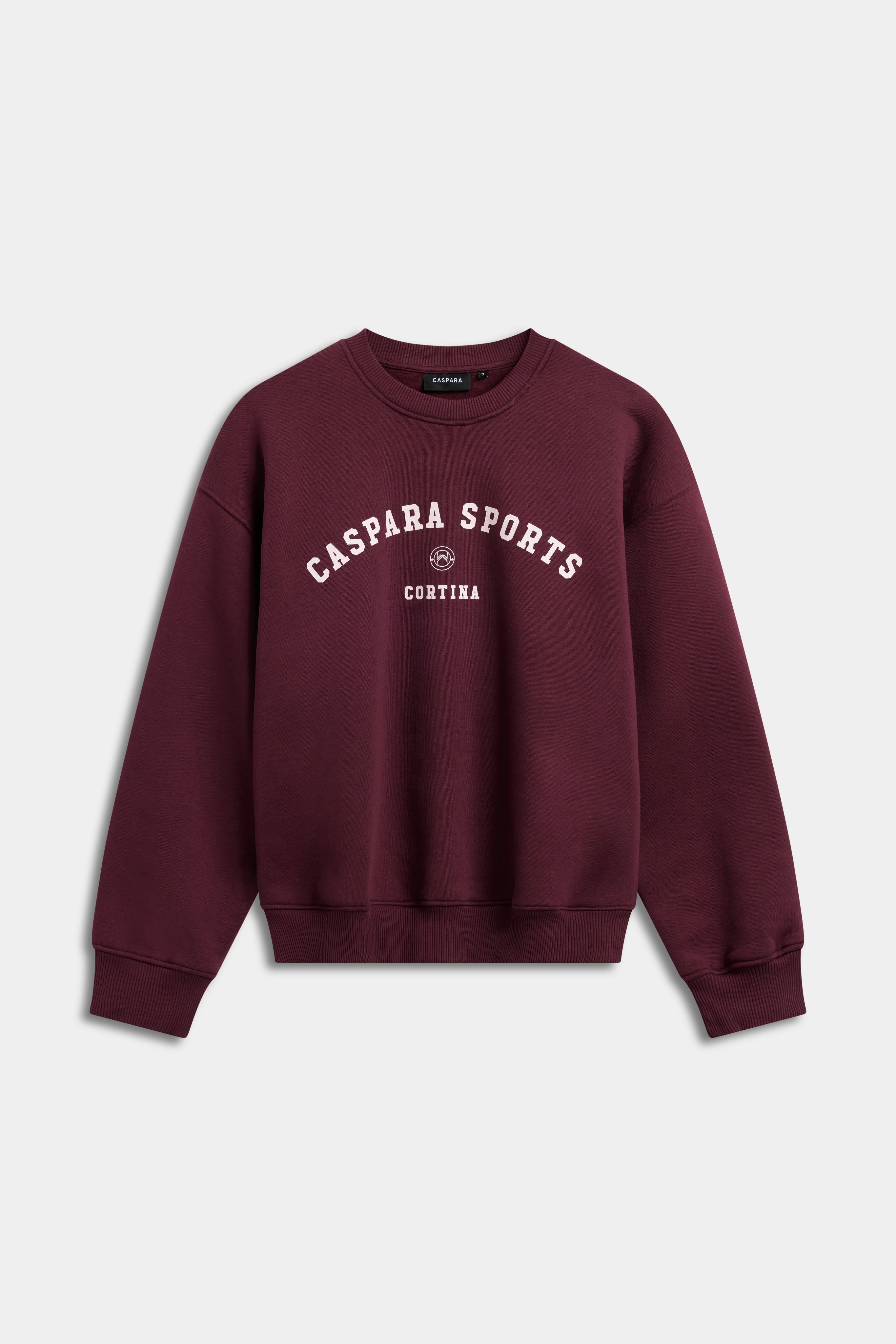 W. Cortina Crewneck - Midnight Cherry